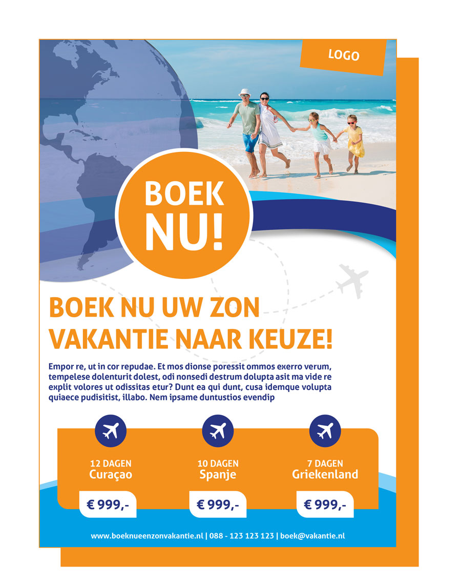 Flyerhuis voorbeeld 1