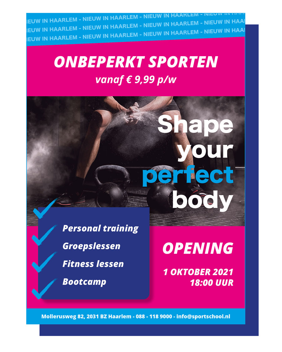 Flyerhuis voorbeeld 4