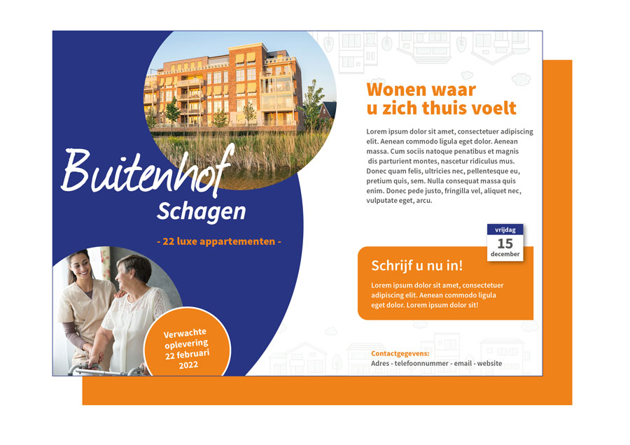 Flyerhuis voorbeeld 5